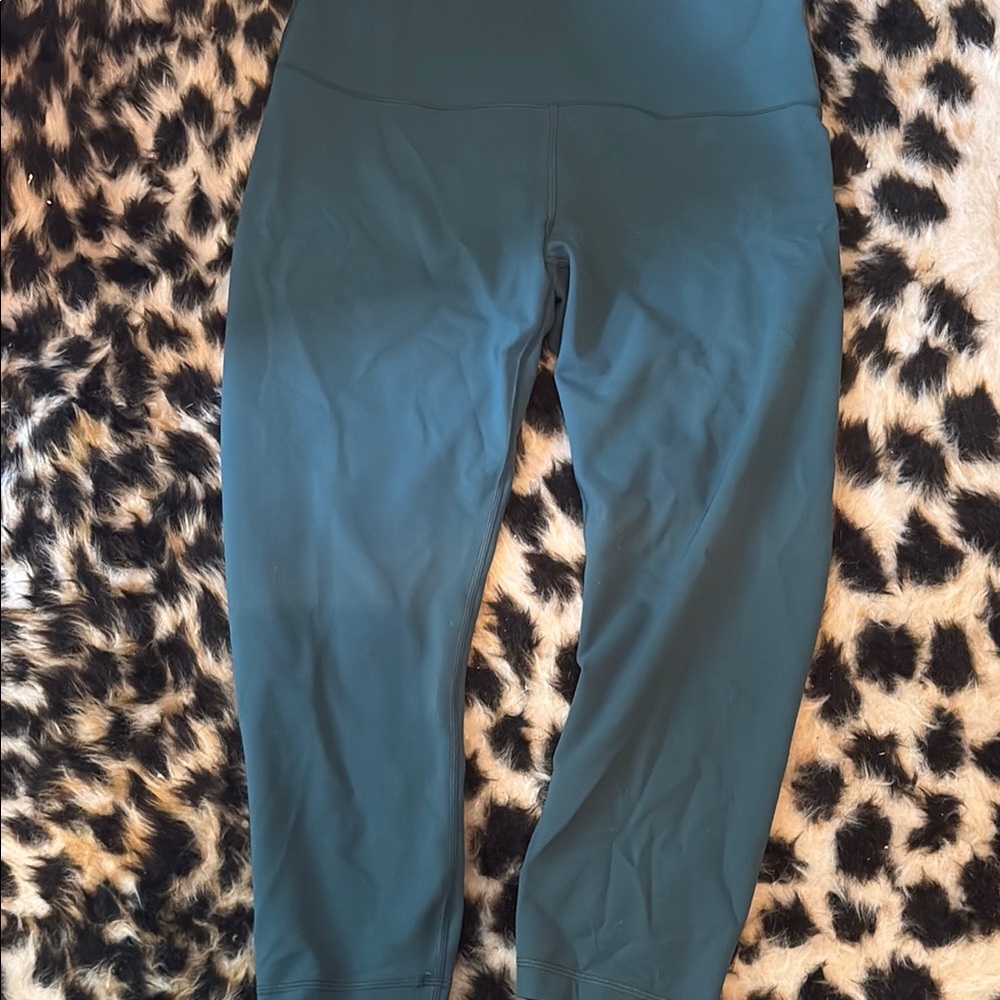 lululemon athletica Deep Teal Performance Leggings